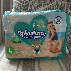 🎁5/$10🎁Pampers Splashers Swim Pants—New, unopened, for over 31 lbs.